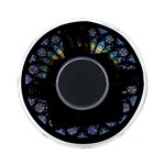 Stained Glass Rose Window In France s Strasbourg Cathedral On-the-Go Memory Card Reader Back