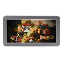 Abundance Of Fruit Severin Roesen Memory Card Reader (mini) by Hannah976