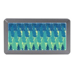 Christmas Trees Pattern Digital Paper Seamless Memory Card Reader (mini) by Ndabl3x