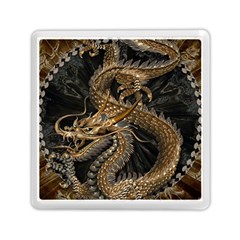 Fantasy Dragon Pentagram Memory Card Reader (square) by Maspions