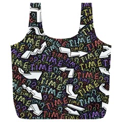 Footprints Path Mystery Unknown Full Print Recycle Bag (xxxl) by Paksenen