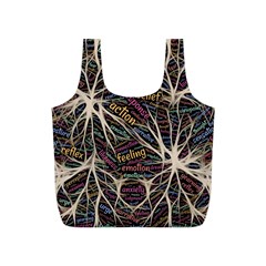 Mental Human Experience Mindset Pattern Full Print Recycle Bag (s) by Paksenen