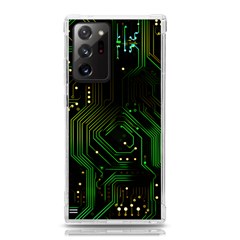 Circuits Circuit Board Green Technology Samsung Galaxy Note 20 Ultra Tpu Uv Case by Ndabl3x