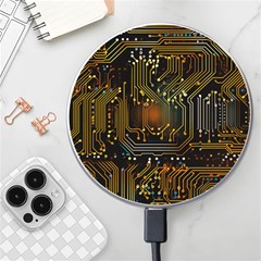 Circuits Circuit Board Orange Technology Wireless Fast Charger(white) by Ndabl3x