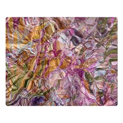 Abstract Flow Vi Premium Plush Fleece Blanket (large) by kaleidomarblingart