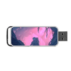 Beeple Astronaut Spacesuit 3d Digital Art Artwork Jungle Portable Usb Flash (two Sides) by Cendanart