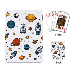 Set Cartoon Symbol Pattern Playing Cards Single Design (rectangle) by Bedest