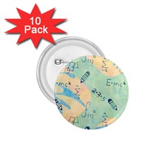 Background School Doodles Graphic 1 75  Buttons (10 Pack) by Bedest