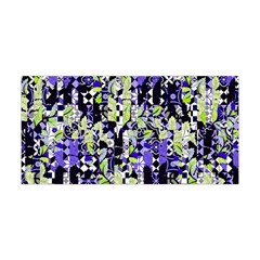 Floral Dark Slate Blue Valentine Day Yoga Running Headband by CoolDesigns
