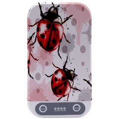 Ladybugs Pattern Texture Watercolor Sterilizers by Bedest