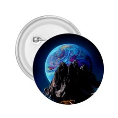 Aesthetic Psychedelic Drawings Art Acid Space 2 25  Buttons by Cendanart