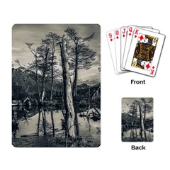 Dry Forest Landscape, Tierra Del Fuego, Argentina Playing Cards Single Design (rectangle) by dflcprintsclothing