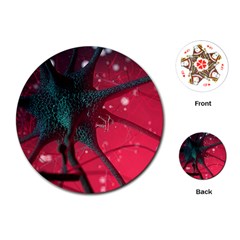 Coronavirus Corona Virus Playing Cards Single Design (round) by Cemarart
