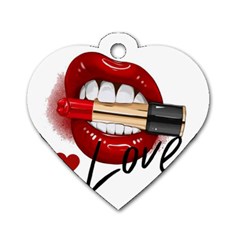 Adobe Express 20220717 1721280 9235749027681339 Fashion-printed-clothing-accessories (1) Dog Tag Heart (two Sides) by sunkissedallure