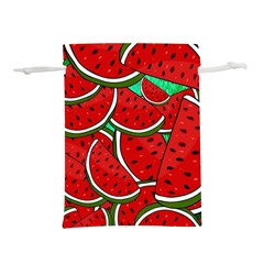 Summer Watermelon Fruit Lightweight Drawstring Pouch (s) by Cemarart