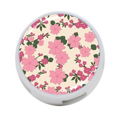 Floral Vintage Flowers 4-port Usb Hub (two Sides) by Dutashop