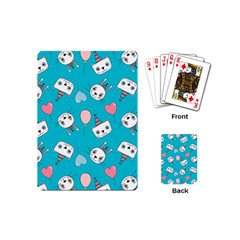 Cat Bunny Playing Cards Single Design (mini) by Grandong