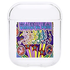 Grateful Dead Hard Pc Airpods 1/2 Case by Cemarart