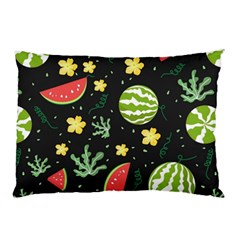 Watermelon Doodle Pattern Pillow Case by Cemarart