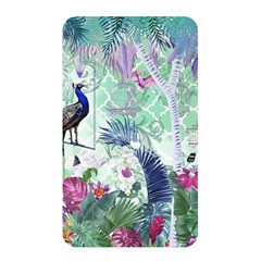 Peacock Parrot Bird Pattern Exotic Summer Green Flower Jungle Paradise Memory Card Reader (rectangular) by Cemarart