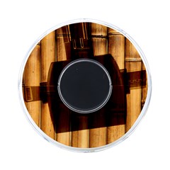 Brown Bamboo Texture  On-the-go Memory Card Reader by nateshop