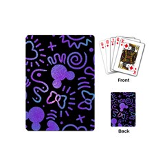 Multicolor Disney , Corazones, Mouse Playing Cards Single Design (mini) by nateshop