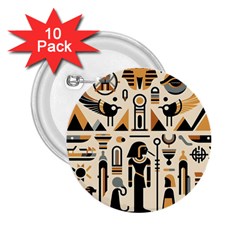 Egypt Pyramids Nature Desert 2 25  Buttons (10 Pack)  by Proyonanggan