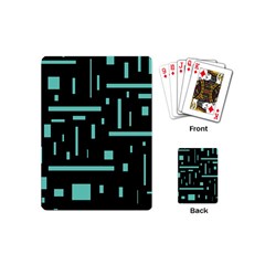 Rectangles, Cubes, Forma Playing Cards Single Design (mini) by nateshop