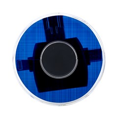 Blue Abstract, Background Pattern On-the-go Memory Card Reader by nateshop