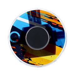 Colorful Paint Strokes On-the-go Memory Card Reader by nateshop