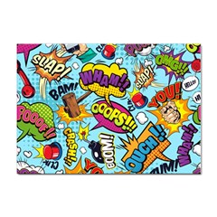 Graffiti Word Seamless Pattern Sticker A4 (100 Pack) by Bedest