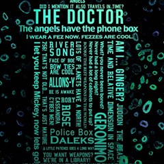 Tardis Doctor Who Technology Number Communication Play Mat (rectangle) by Cemarart