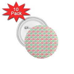 Mosaic Hexagon Honeycomb 1 75  Buttons (10 Pack) by Ndabl3x