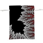 Abstract Complex Fractal Math Lightweight Drawstring Pouch (XL) Front