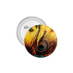 City Lights Sky Landmark Painting 1 75  Buttons by Cemarart