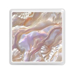 Silk Waves Abstract Memory Card Reader (square) by Cemarart