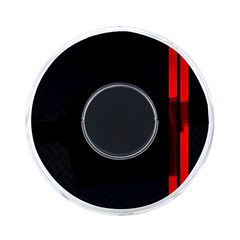 Abstract Black & Red, Backgrounds, Lines On-the-go Memory Card Reader by nateshop