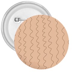Lines Pattern Wiggly Minimal Print 3  Buttons by Cemarart