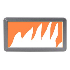 Orange Background Halloween Memory Card Reader (mini) by Cemarart