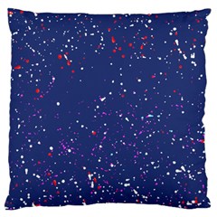 Texture Grunge Speckles Dots Standard Premium Plush Fleece Cushion Case (one Side) by Cemarart