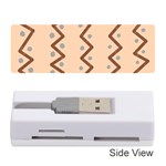Print Pattern Minimal Tribal Memory Card Reader (Stick) Front