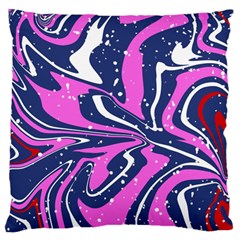 Texture Multicolour Grunge Standard Premium Plush Fleece Cushion Case (one Side) by Cemarart