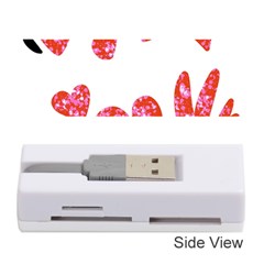 Elements Scribbles Brush Doodles Memory Card Reader (stick) by Cemarart