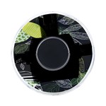 Leaves Floral Pattern Nature On-the-Go Memory Card Reader Back
