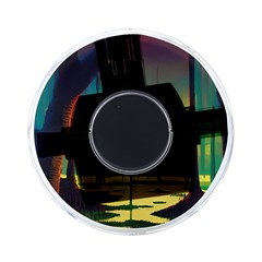 Nature Swamp Water Sunset Spooky Night Reflections Bayou Lake On-the-go Memory Card Reader by Grandong