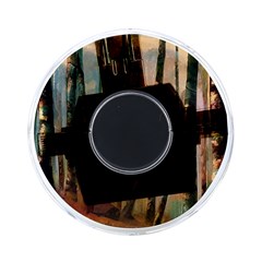 Woodland Woods Forest Trees Nature Outdoors Mist Moon Background Artwork Book On-the-go Memory Card Reader by Grandong