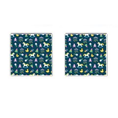 Cute Babies Toys Seamless Pattern Cufflinks (square) by Apen