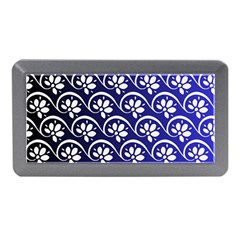 Pattern Floral Flowers Leaves Botanical Memory Card Reader (mini) by Maspions