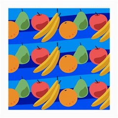 Fruit Texture Wave Fruits Medium Glasses Cloth (2 Sides) by Askadina