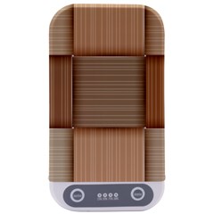 Wooden Wickerwork Texture Square Pattern Sterilizers by Maspions